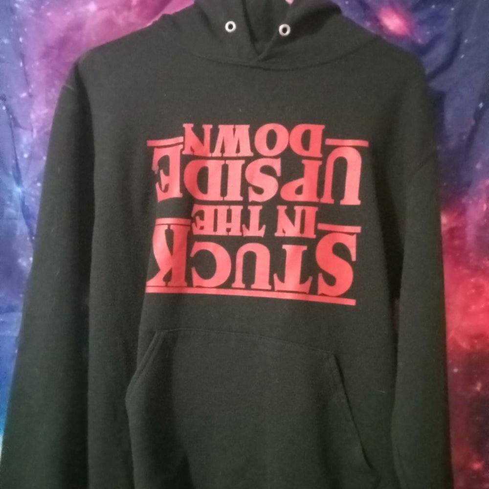 Stranger Things Stuck in the Upside Down Hoodie